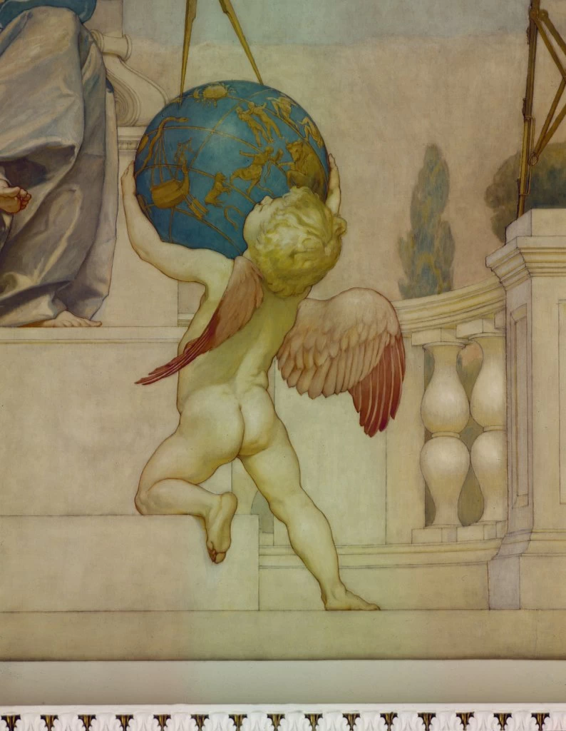Arte nella Biblioteca del Congresso Thomas Jefferson Building, Washington, D.C